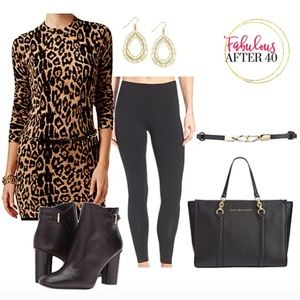 Gorgeous animal print dress